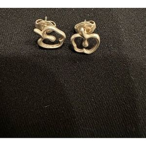 Tiffany & Co Peretti retired mini apple earrings